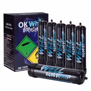 OK WHIP | 6ct | 640g N2O Cylinder - Original Flavor